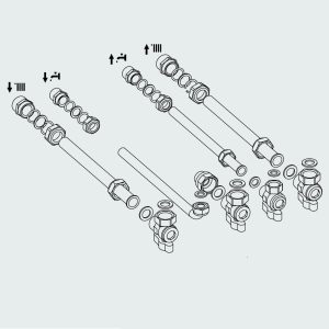 Ariston Spojni komplet s 4 slavine