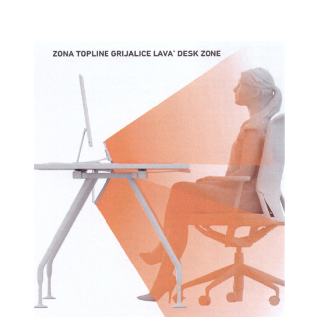 zona topline grijalice lava desk zone 2