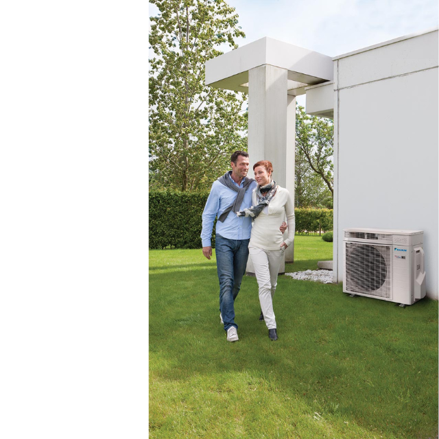 Daikin Ururu Sarara FTXZ vanjska jedinica u prostoru