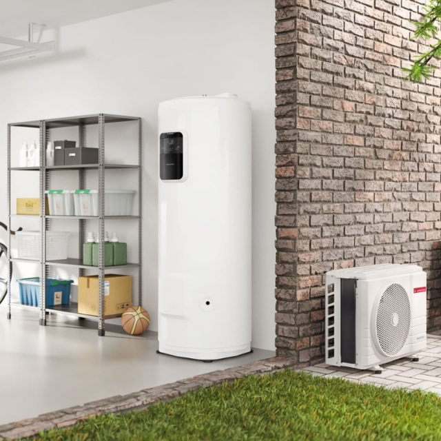 Dizalica topline Ariston NUOS SPLIT INVERTER Wi-Fi FS 270 u prostoru