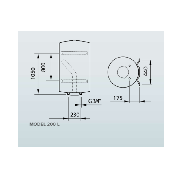 Ariston INITIO XP 200 HORD 570 MO EU - Slika 3
